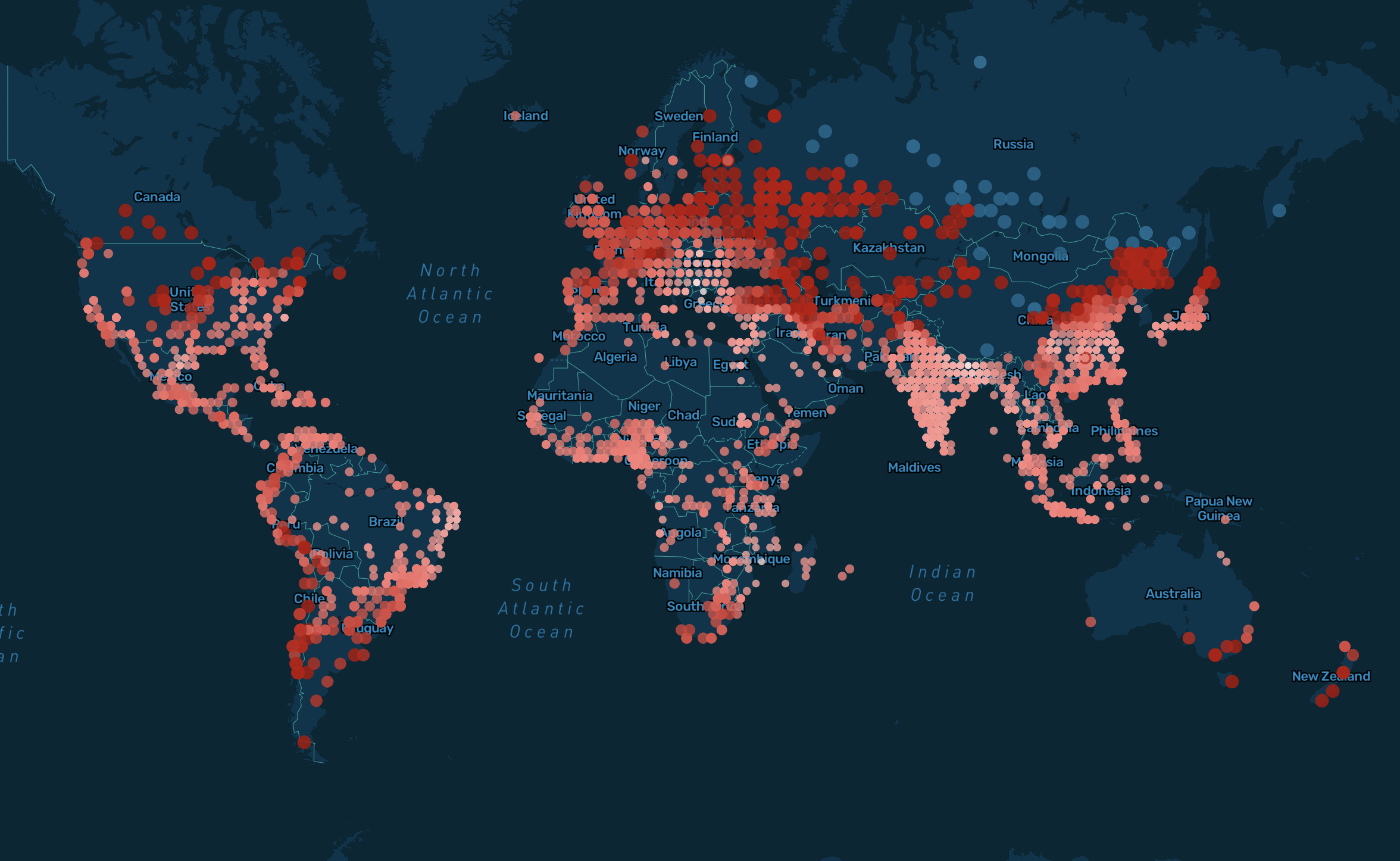 TerraViz Map