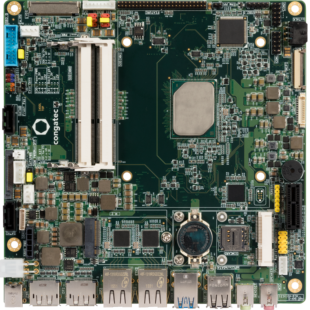 x5-E3940 quad-core Atom CPU mini-ITX board