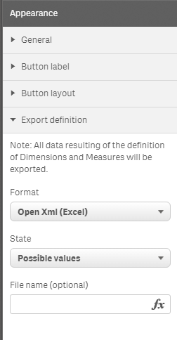 Property export definition